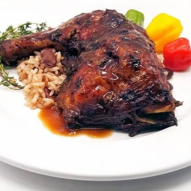 Jerk Chicken Snack.