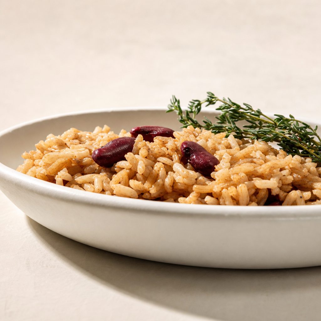 Rice and Peas.