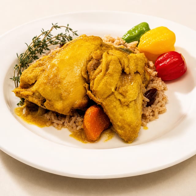 Curry Chicken.